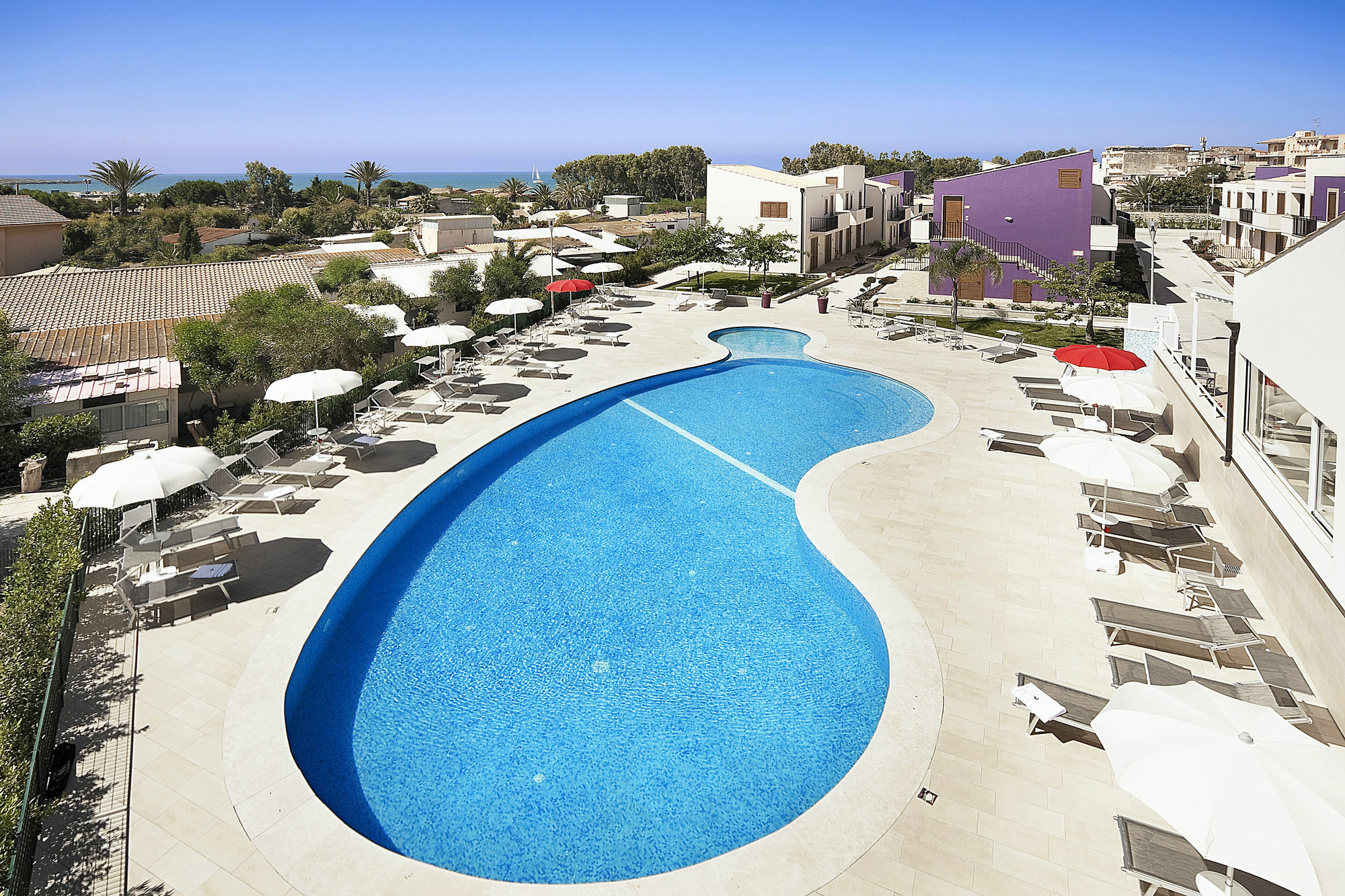 Blu Modicamare Aparthotel Marina di Modica Buitenkant foto